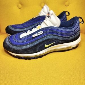 Nike Air Max SE 97 Retro Lace Up Navy/Blue Sneaker Men's Shoe Size 12
